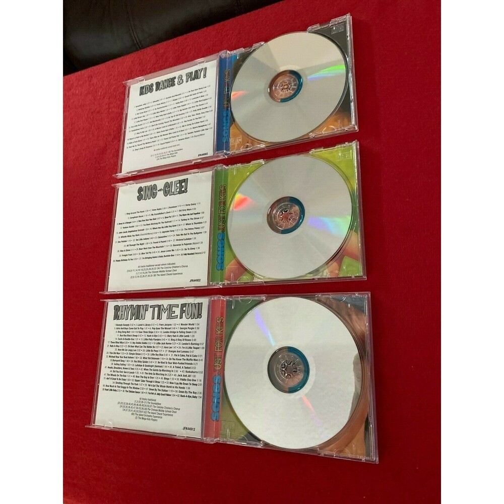 140 SONGS JUST FOR KIDS--3 CD's from St. Clair Entertainment Group
